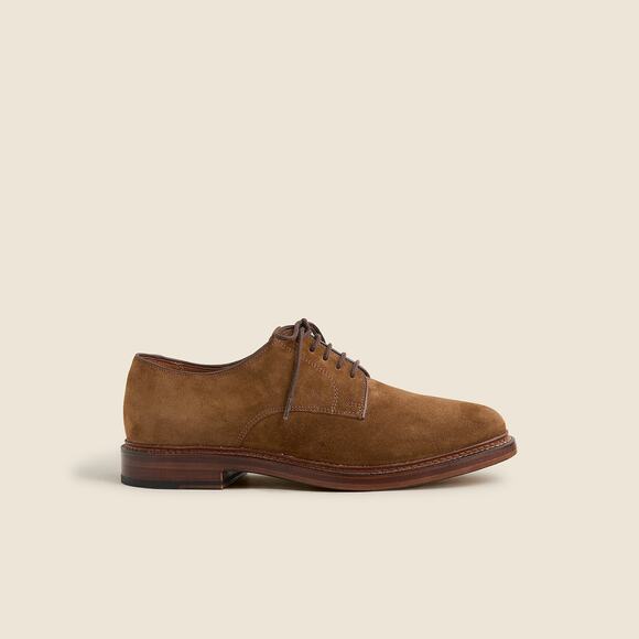 J. Crew Men\'s Ludlow Derbys Dress Shoes Lace Up in Snuff Suede Size 9 main image 7
